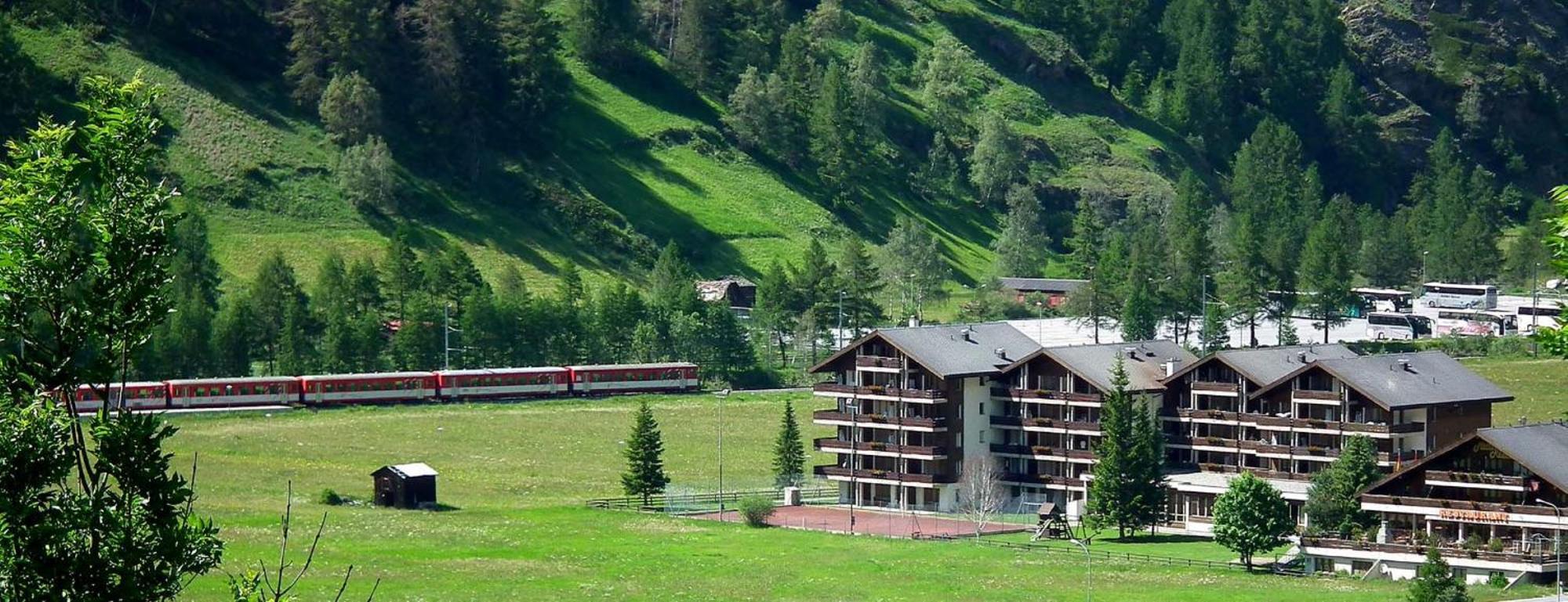 Monte Rosa Taesch, Apartments Mit Wellness Bereich Екстер'єр фото