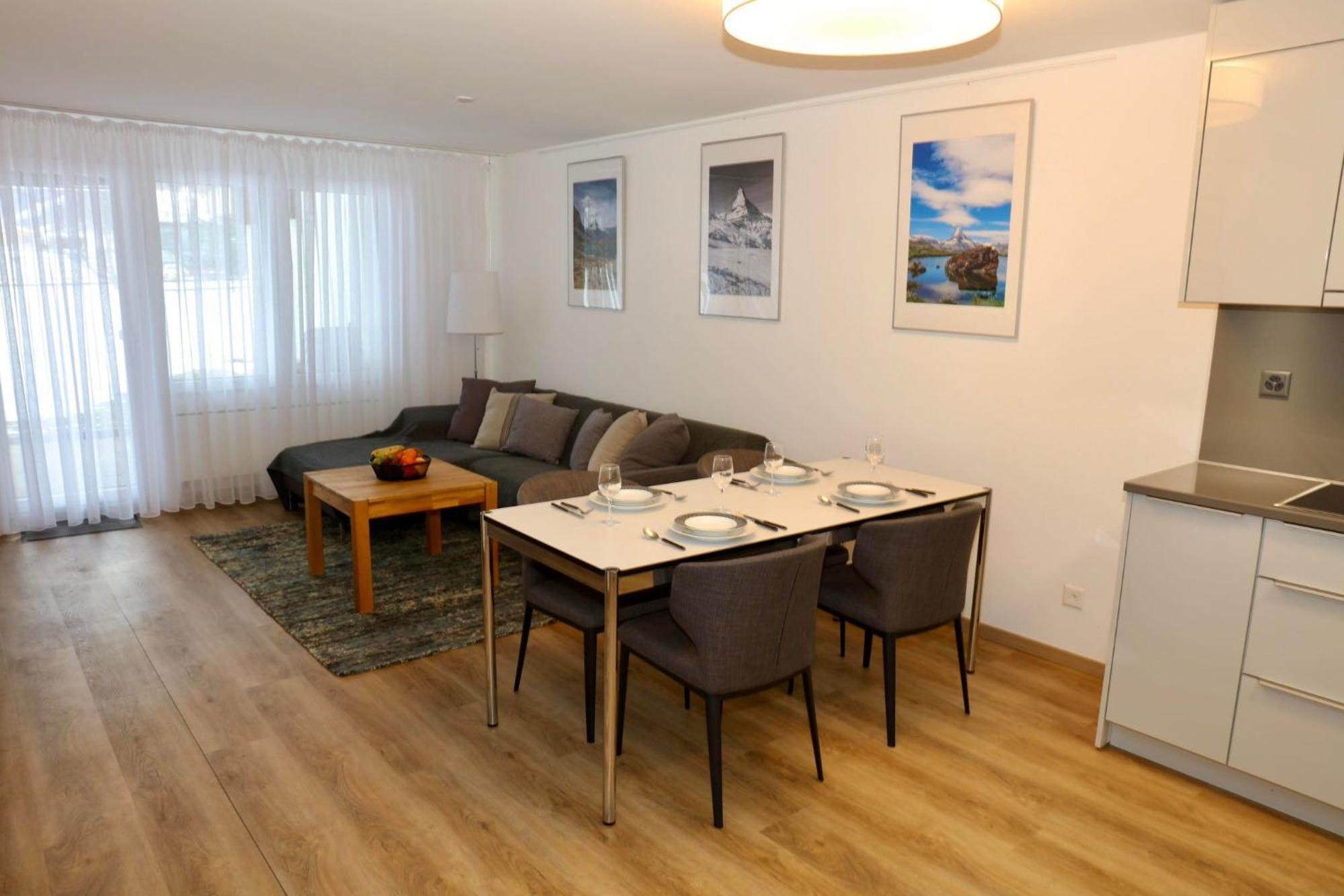 Monte Rosa Taesch, Apartments Mit Wellness Bereich Номер фото