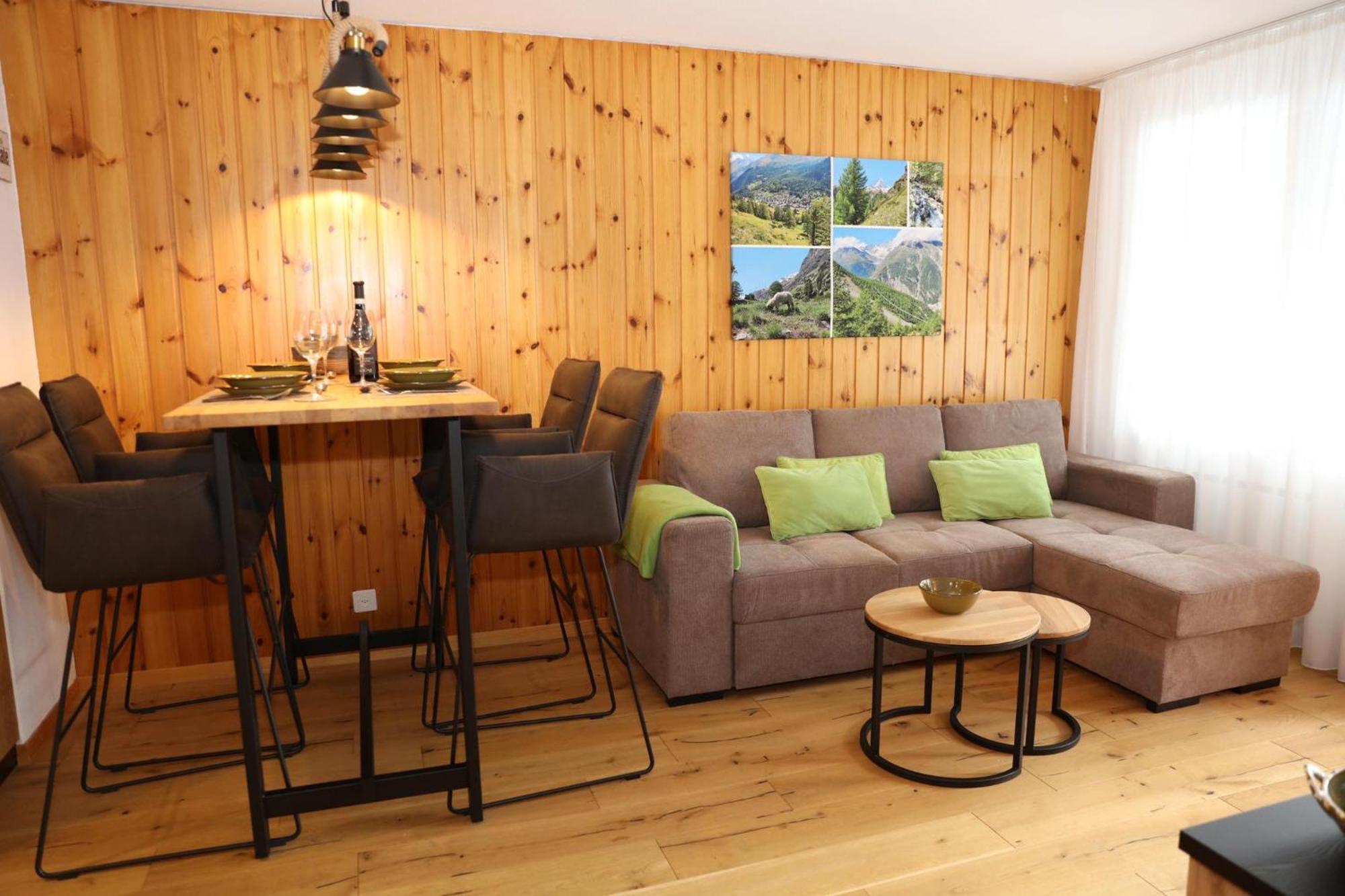 Monte Rosa Taesch, Apartments Mit Wellness Bereich Номер фото